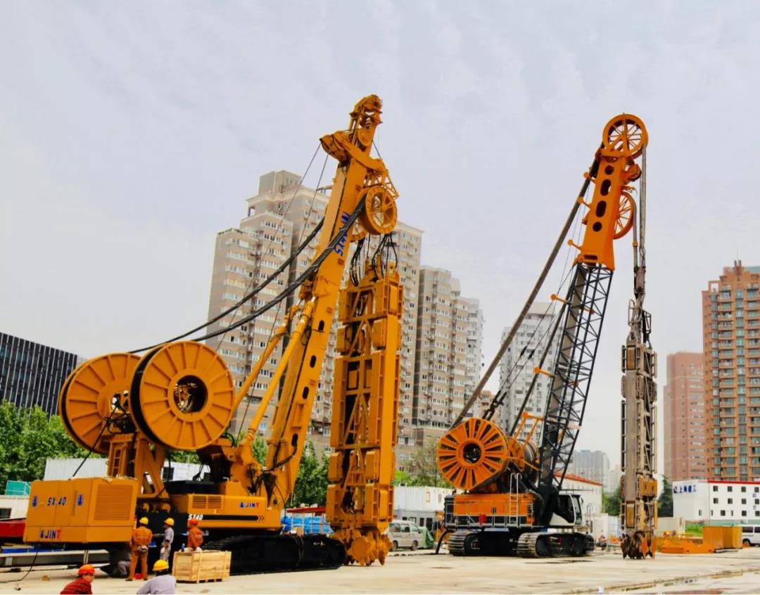 上海金泰SX40双轮铣多方出击国内深隧、轨交施工市场